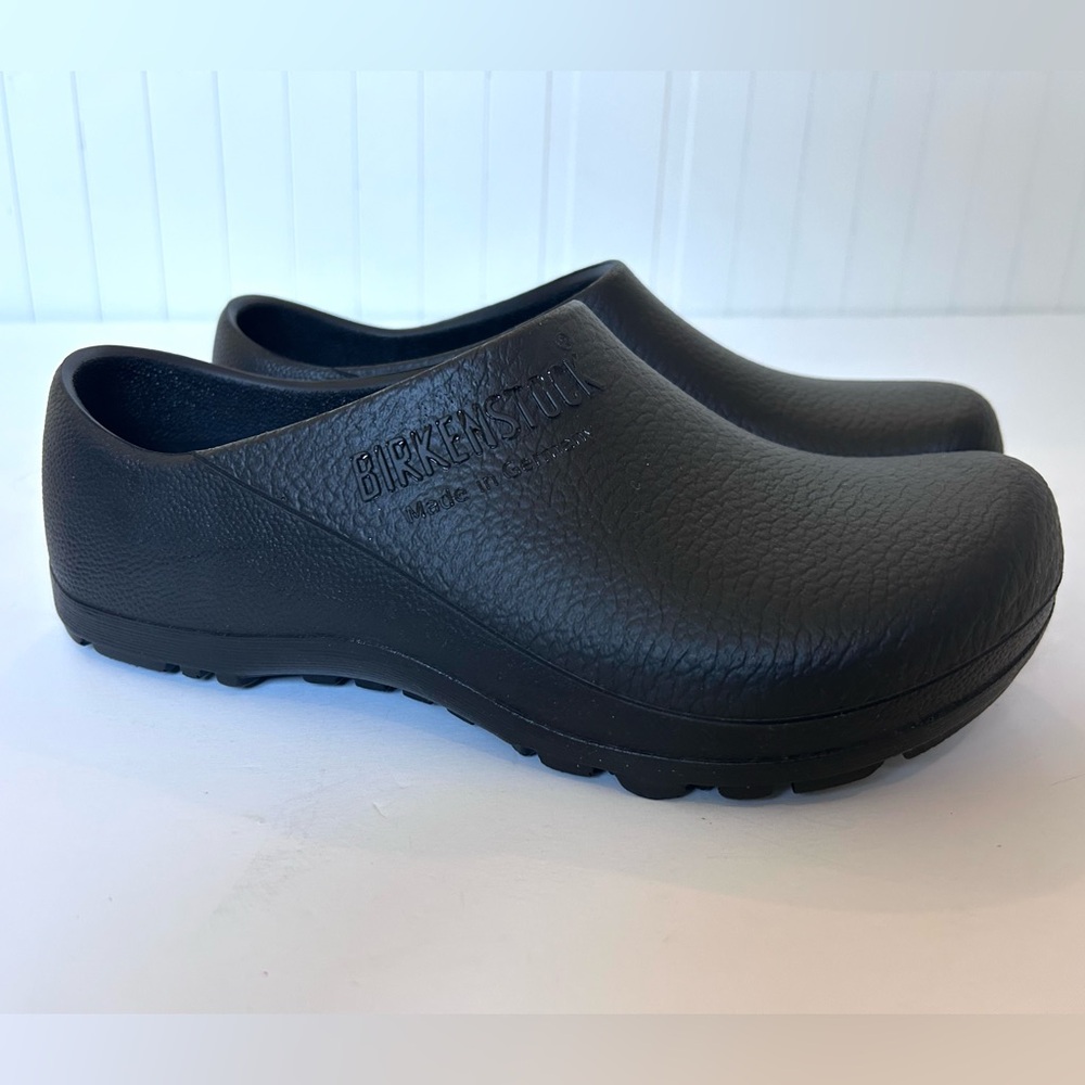 Birkenstock Profi Birki Work Clog Shoes Womens Sz 9 Men’s 7  EUR 40 - Black NWB